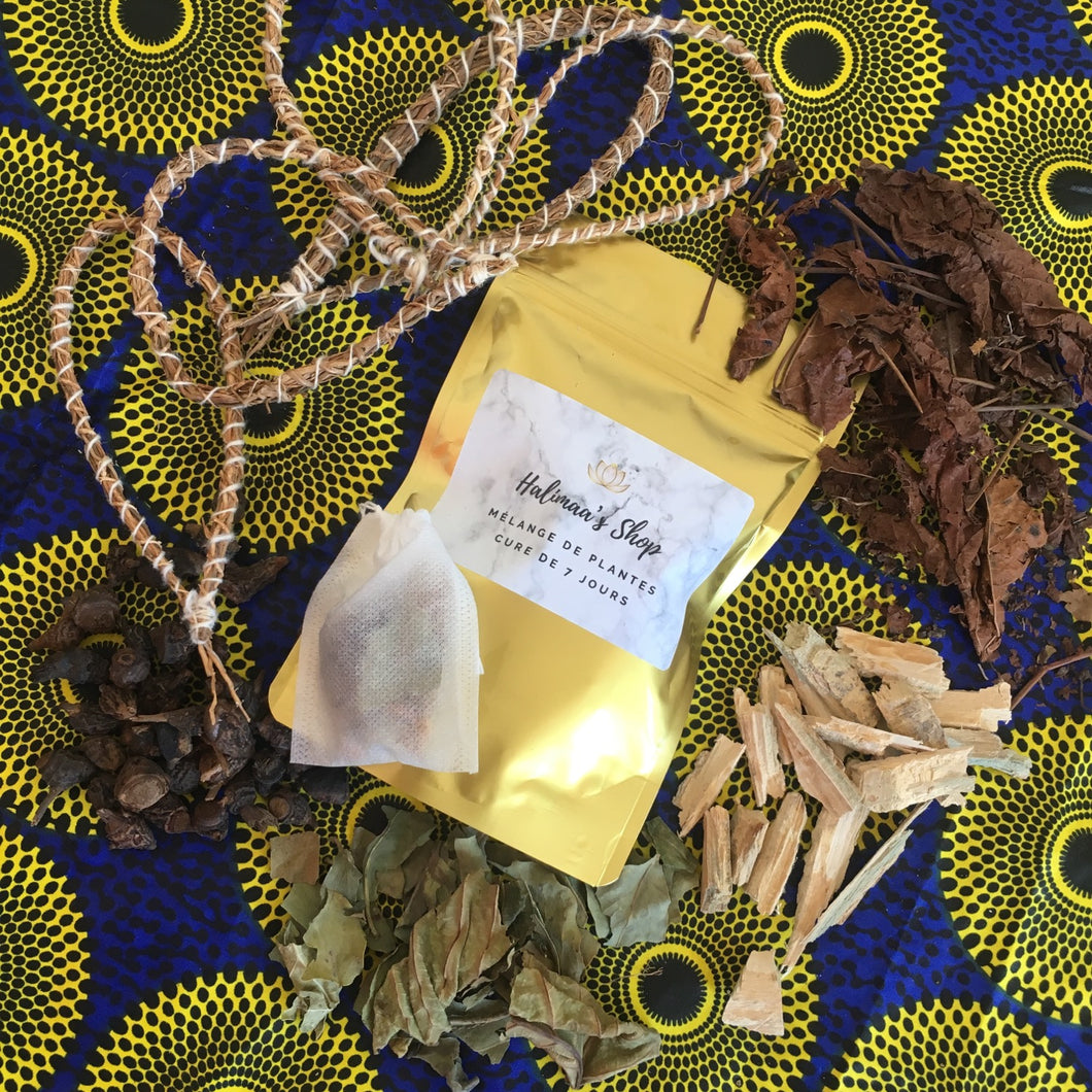 Tisane mélange de plantes (en sachet de thé) cure de 7-14jours